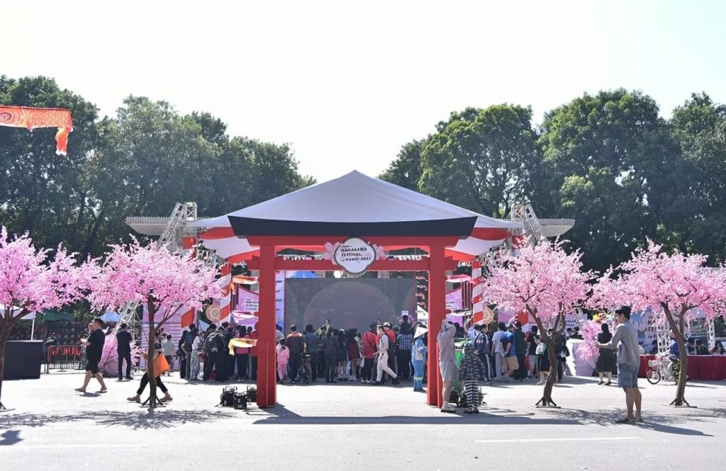 Không gian của lễ hội