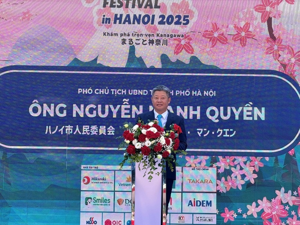 Phó Chủ tịch UBND TP Hà Nội Nguyễn Mạnh Quyềngóp phần thắt chặt mối quan hệ hữu nghị, hợp tác phát triển giữa hai quốc gia