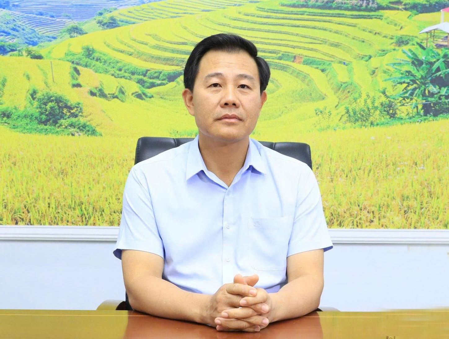 ຫົວໜ້າພະແນກກະສິກຳ ແລະ ສິ່ງແວດລ້ອມ ຮ່າໂນ້ຍ ຫງວຽນຊວັນໄດ..jpg