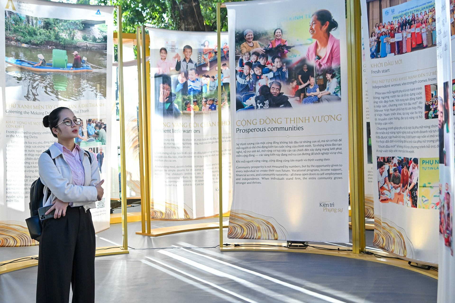 គម្រោងដ៏មានអត្ថន័យជាច្រើនដែលរួមចំណែកដល់សហគមន៍នៅជុំចុងក្រោយ។ រូបភាព៖ គណៈកម្មាធិការរៀបចំ