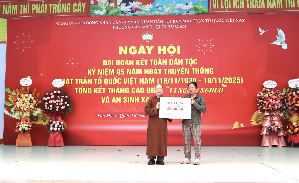 Ngày hội Đại đoàn kết toàn dân tộc phường Văn Miếu - Quốc Tử Giám: Lan tỏa tinh thần gắn kết, xây dựng cộng đồng văn minh