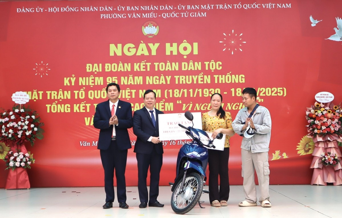 Ngày hội Đại đoàn kết toàn dân tộc phường Văn Miếu - Quốc Tử Giám: Lan tỏa tinh thần gắn kết, xây dựng cộng đồng văn minh