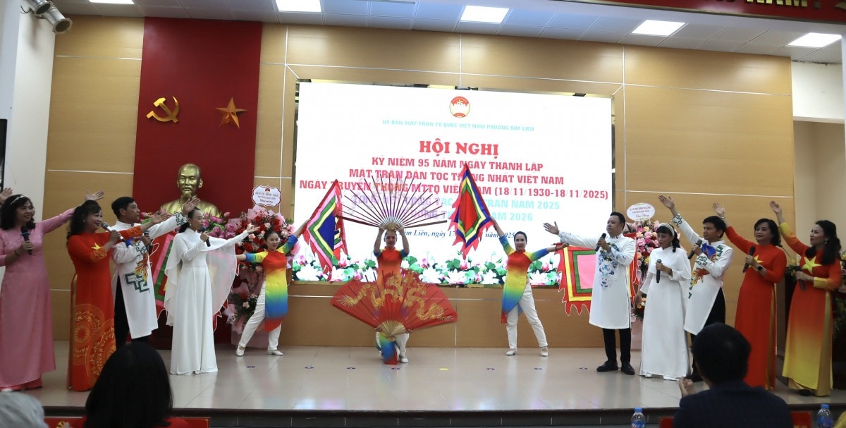 Phường Kim Liên phát huy sức mạnh đại đoàn kết, lan tỏa mạnh mẽ phong trào thi đua