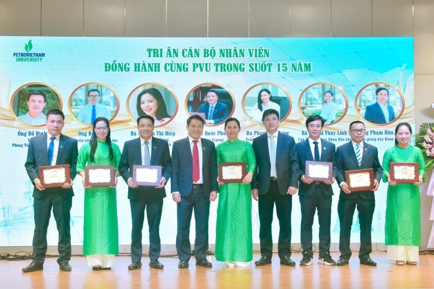 PVU kỷ niệm 15 năm thành lập: Vững bước - Kiến tạo tương lai năng lượng