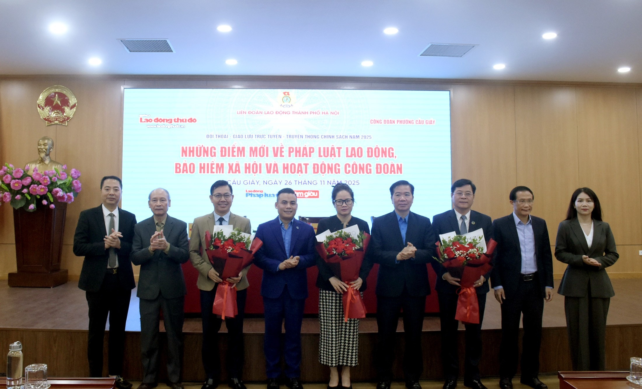 TRỰC TUYẾN: Những điểm mới về pháp luật lao động, bảo hiểm xã hội và hoạt động Công đoàn 2025