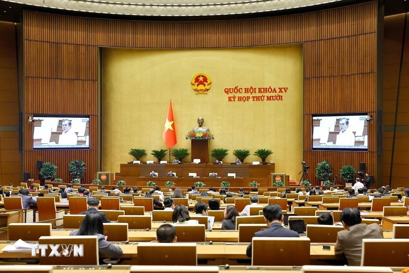 Quang cảnh phiên họp ngày 28/11. (Ảnh: Doãn Tấn/TTXVN)