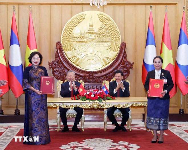Việt Nam luôn dành ưu tiên cao nhất cho mối quan hệ đoàn kết đặc biệt với Lào