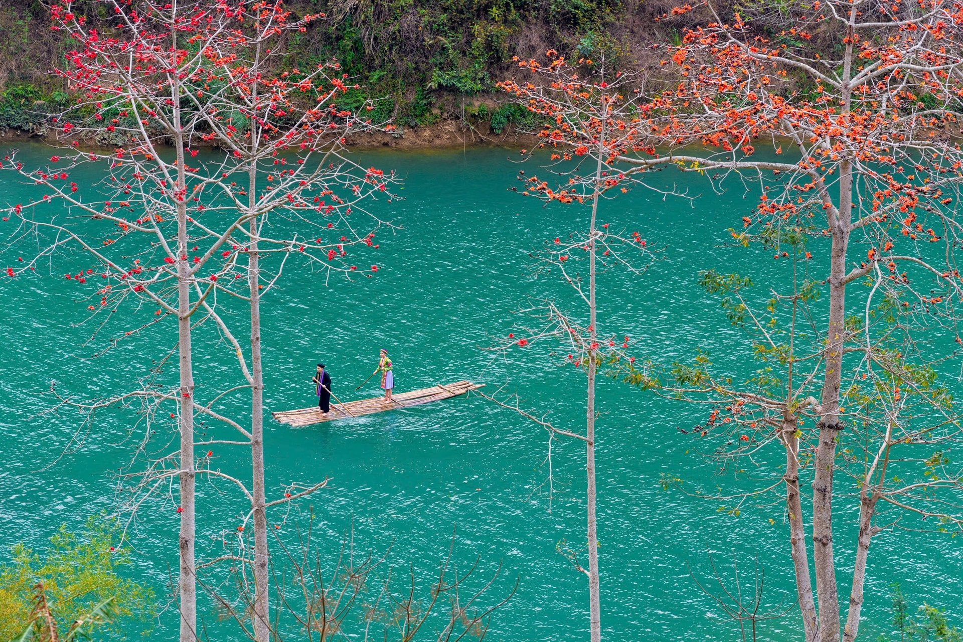 Cảnh đẹp nên thơ tại Đồng Văn. Ảnh: Nguyễn Thanh