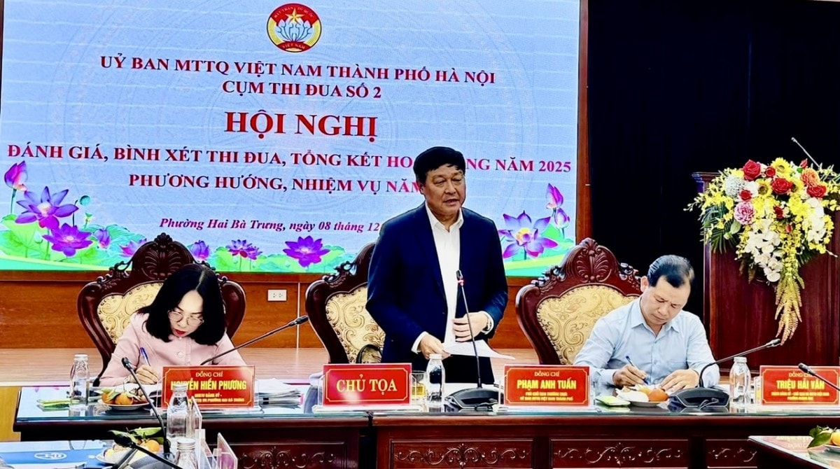 Cụm thi đua số 2 tổng kết năm 2025, đề ra phương hướng năm 2026