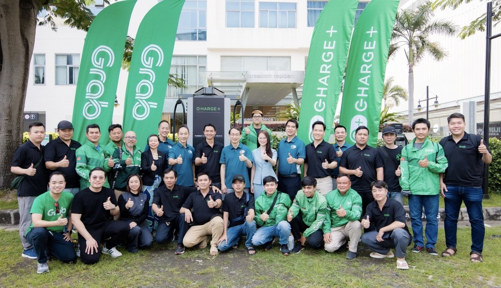 Grab Việt Nam và Charge+ hợp tác phát triển mạng lưới trạm sạc xe điện tại Việt Nam
