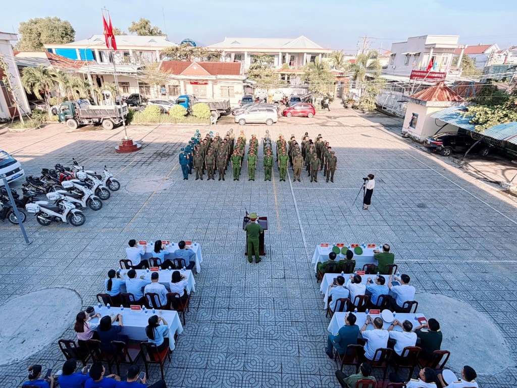 Là địa bàn giáp ranh TP.HCM, xã Đại Phước xác định đợt cao điểm là nhiệm vụ đặc biệt quan trọng nhằm tạo chuyển biến mạnh về ANTT, bảo đảm an toàn các sự kiện chính trị lớn và phục vụ nhân dân vui xuân, đón tết bình yên.