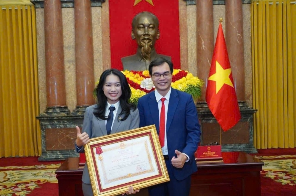 Trao tặng Huân chương Lao động hạng Ba cho tân Học viện An ninh Nhân dân