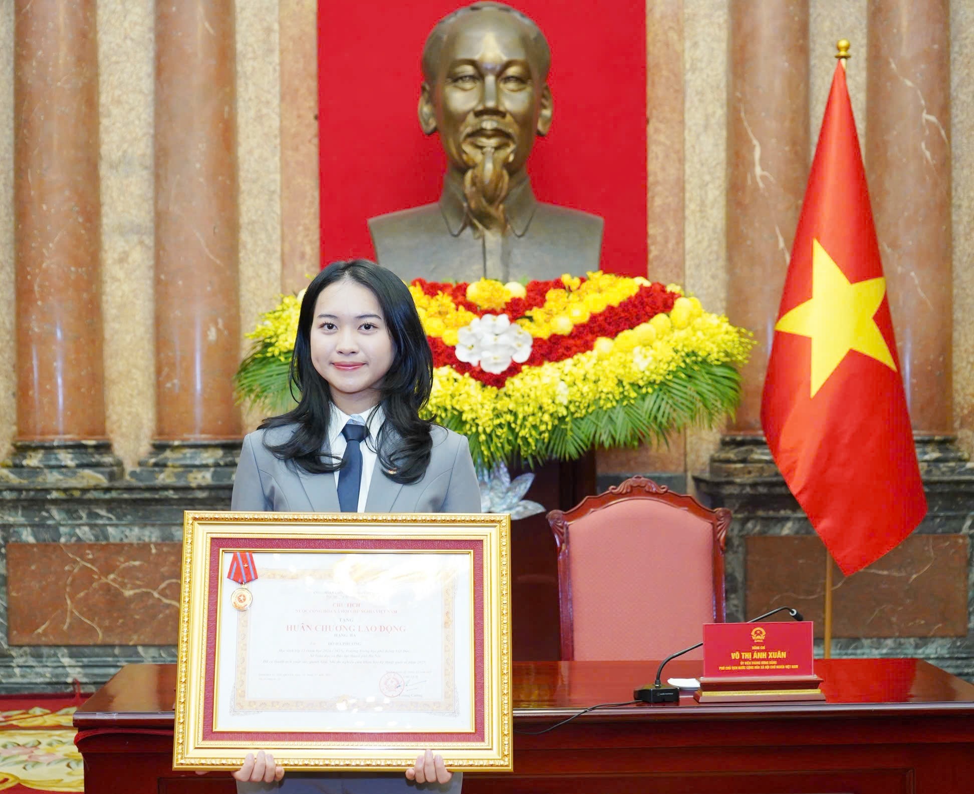 Học viên Đỗ Hà Phương là tân học viên Học viện An ninh Nhân dân