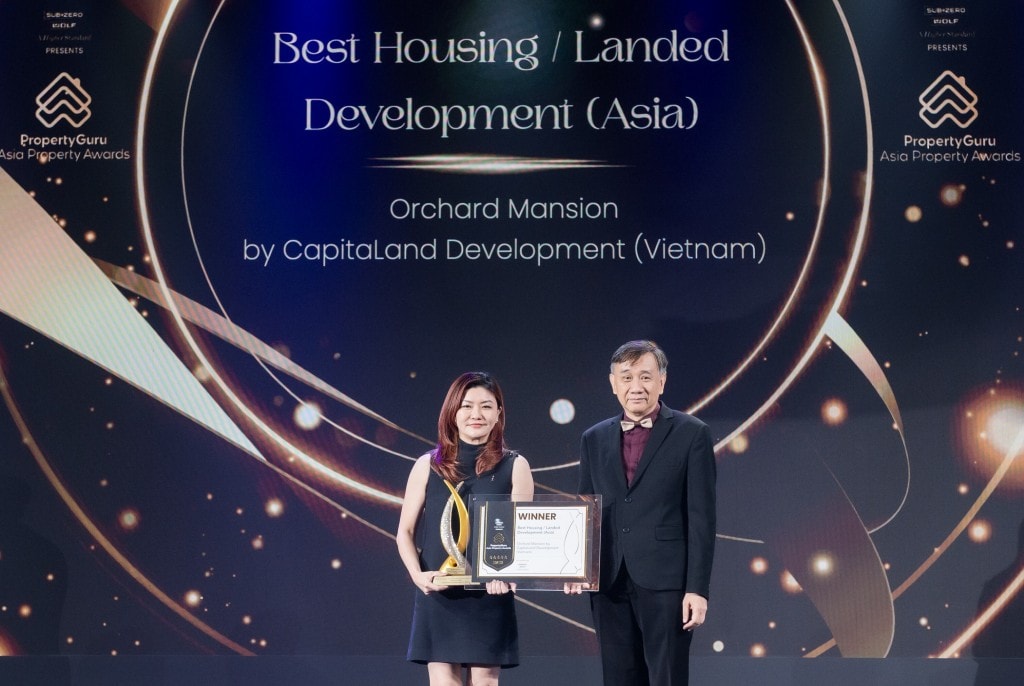 Orchard Mansion giành danh hiệu “Dự án nhà ở xuất sắc” (châu Á), khẳng định vị thế tiên phong của CLD trong phân khúc này