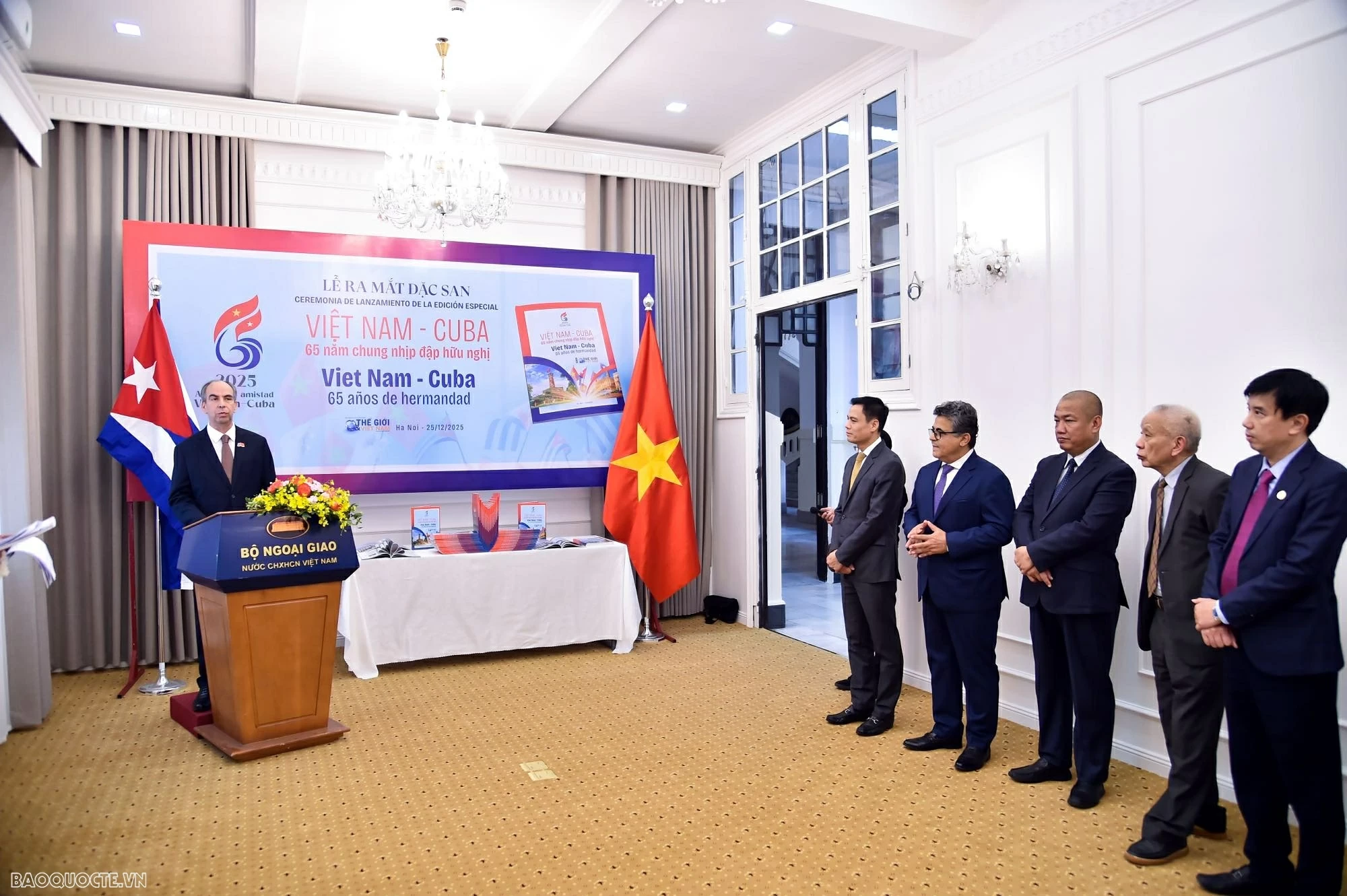 Đặc san 65 năm Việt Nam-Cuba: Tiếp tục lan tỏa tinh thần, giá trị mãi mãi trường tồn của mối quan hệ hữu nghị đặc biệt Đặc san 65 năm Việt Nam-Cuba: Tiếp tục lan tỏa tinh thần, giá trị mãi mãi trường tồn của mối quan hệ hữu nghị đặc biệt