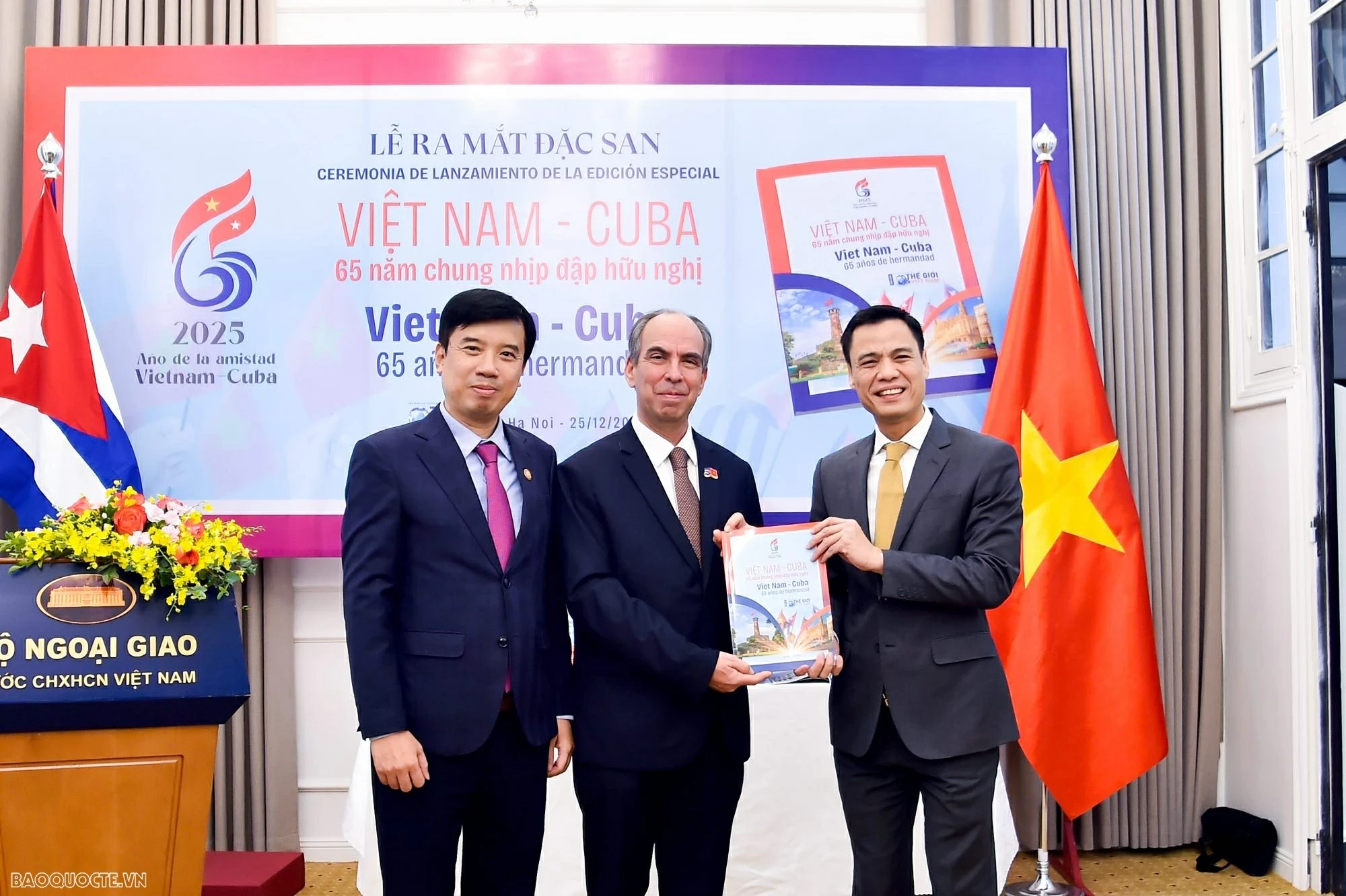 Đặc san 65 năm Việt Nam-Cuba: Tiếp tục lan tỏa tinh thần, giá trị mãi mãi trường tồn của mối quan hệ hữu nghị đặc biệt Đặc san 65 năm Việt Nam Cuba: Tiếp tục lan tỏa tinh thần, giá trị mãi mãi trường tồn của mối quan hệ hữu nghị đặc biệt