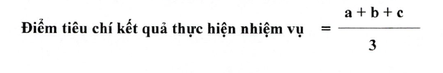 Công thức tính điểm đánh giá, xếp loại công chức- Ảnh 2.