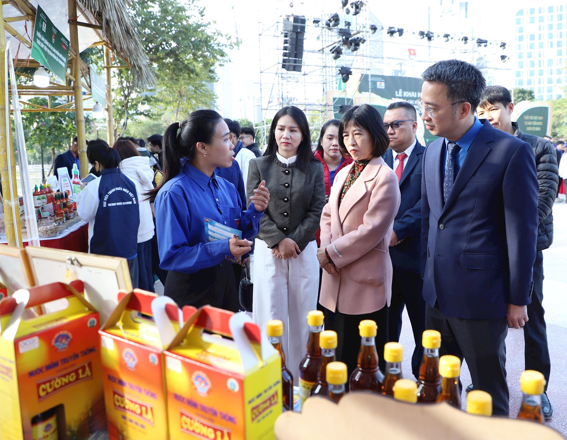 Triển lãm sản phẩm khởi nghiệp thanh niên quy mô toàn quốc