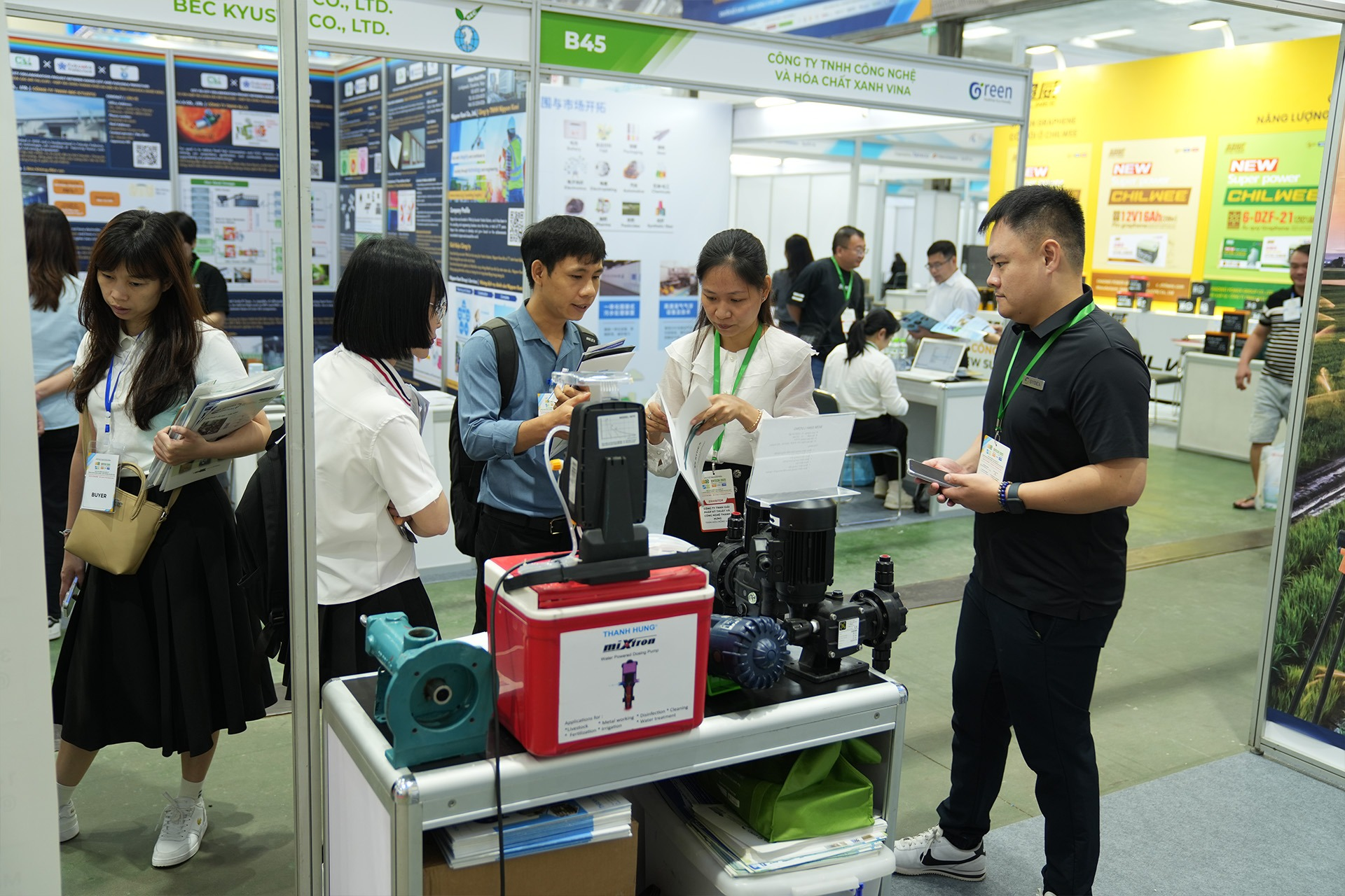 Triển lãm Entech Hanoi 2025 đã được tổ chức thành công với trên 500 cuộc kết nối, tổng giá trị đàm phán thương mại, chuyển giao công nghệ đạt 23,3 triệu USD