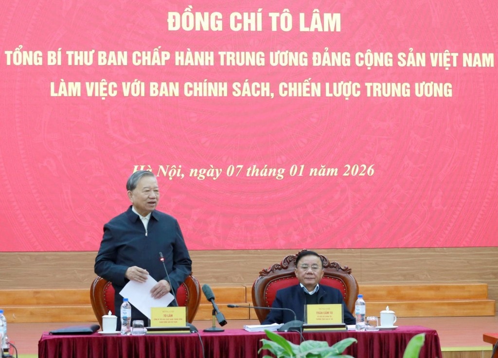 Tổng Bí thư: Xây dựng Nghị quyết phải có tầm nhìn xa, bảo đảm tính khả thi và tính hành động cao