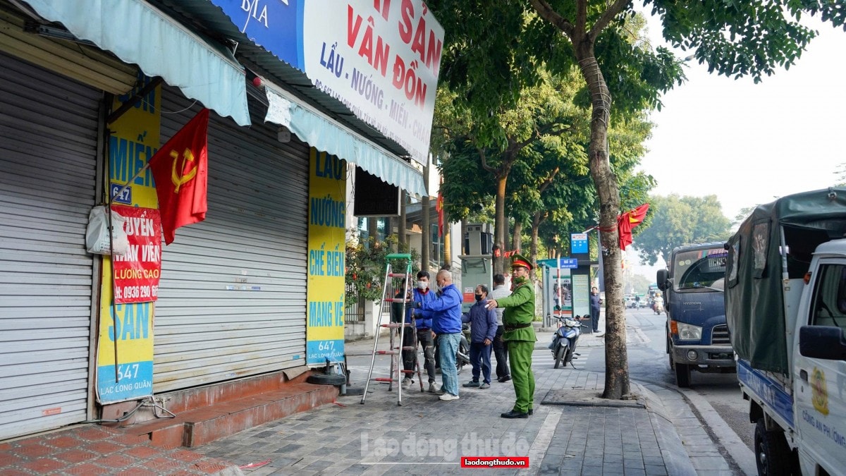 Phường Tây Hồ phát động cao điểm đảm bảo trật tự đô thị, vệ sinh môi trường chào mừng Đại hội XIV và Tết Bính Ngọ 2026