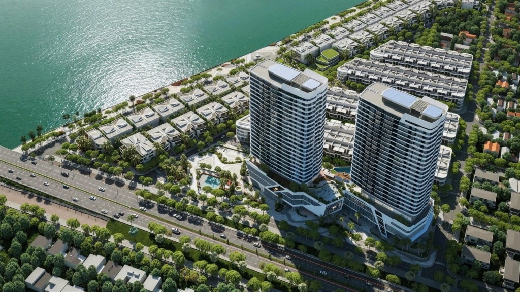 Về quy mô, dự án gồm 2 tòa tháp 25 tầng nổi, 2 tầng hầm, sở hữu lâu dài, với hệ vật liệu bàn giao đến từ các thương hiệu quốc tế, kính hộp cách âm – cách nhiệt tiêu chuẩn châu Âu và sàn gỗ kỹ thuật cao cấp.
