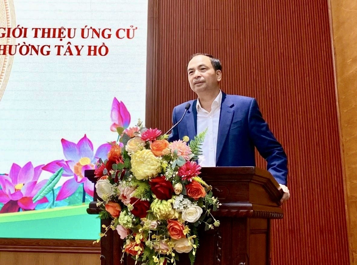 Tây Hồ lấy ý kiến cử tri nơi công tác về nhân sự ứng cử Hội đồng nhân dân