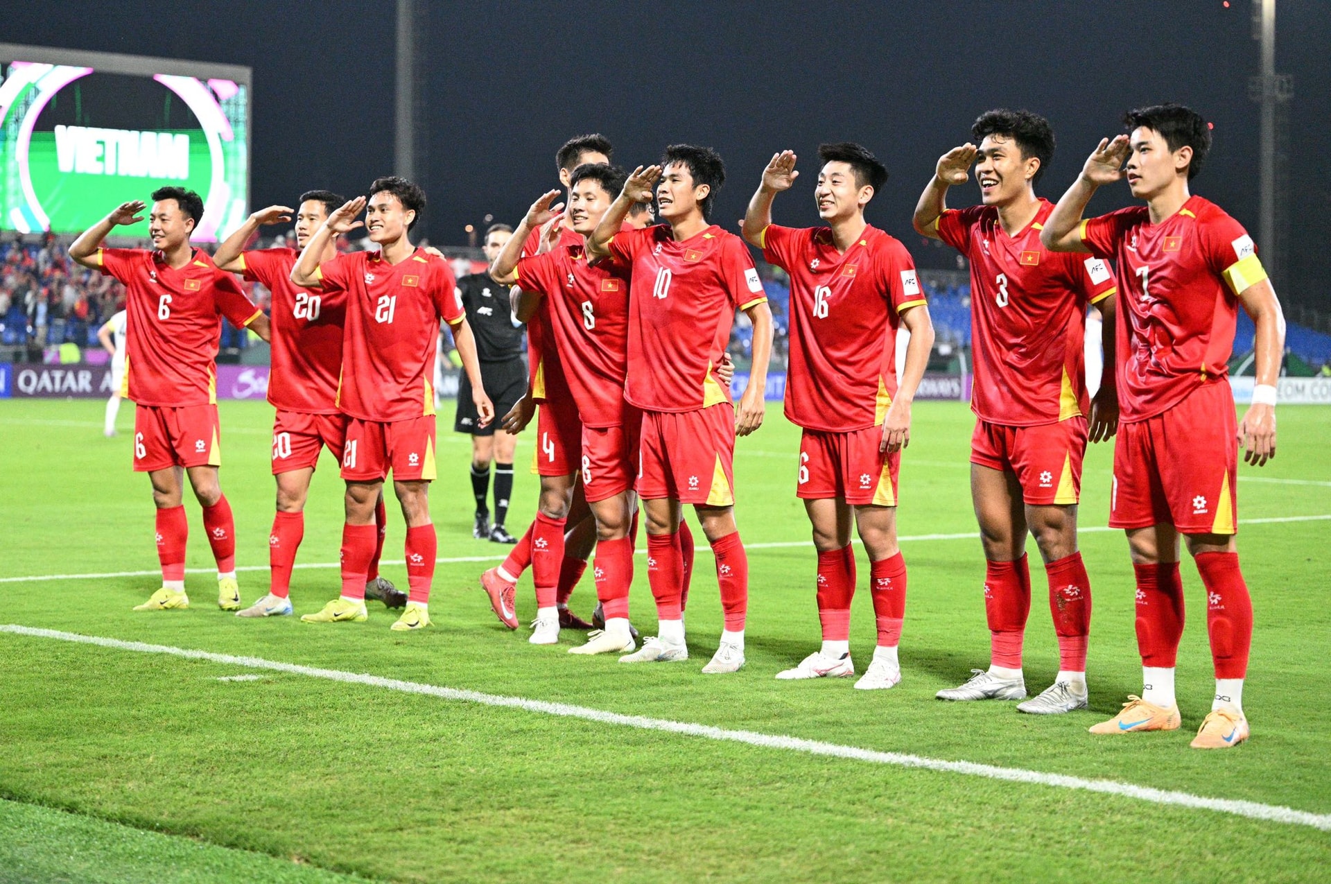 Đội tuyển U23 Việt Nam tự tin hướng tới trận tứ kết U23 châu Á 2026 gặp U23 UAE.
