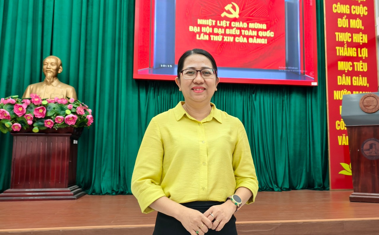 Phó Chủ tịch UBND phường Bến Thành Nguyễn Diệp Bích Hạnh. Ảnh: Nguyễn Lê