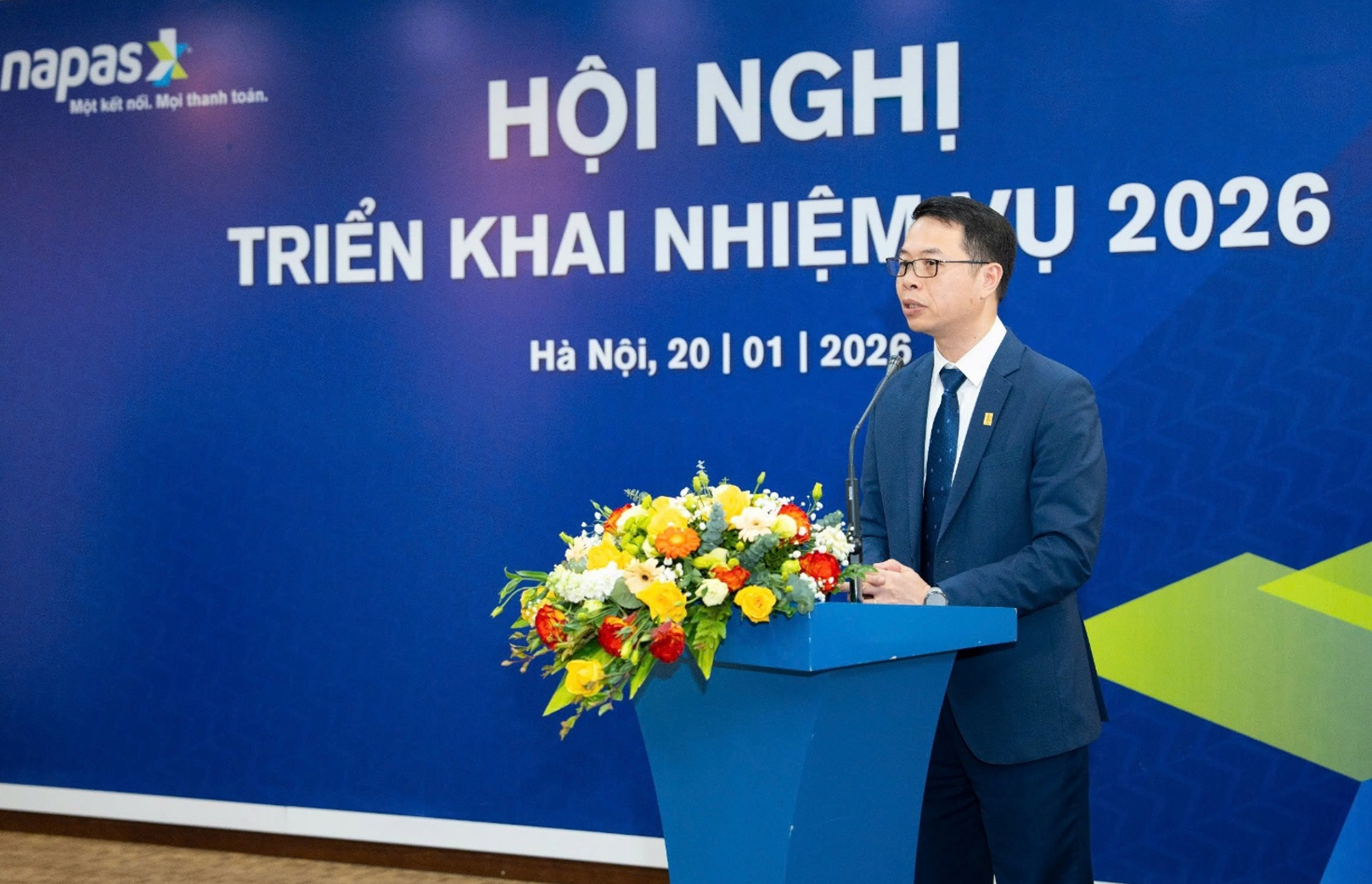 Chủ tịch HĐQT Nguyễn Quang Hưng phát biểu tại Hội nghị