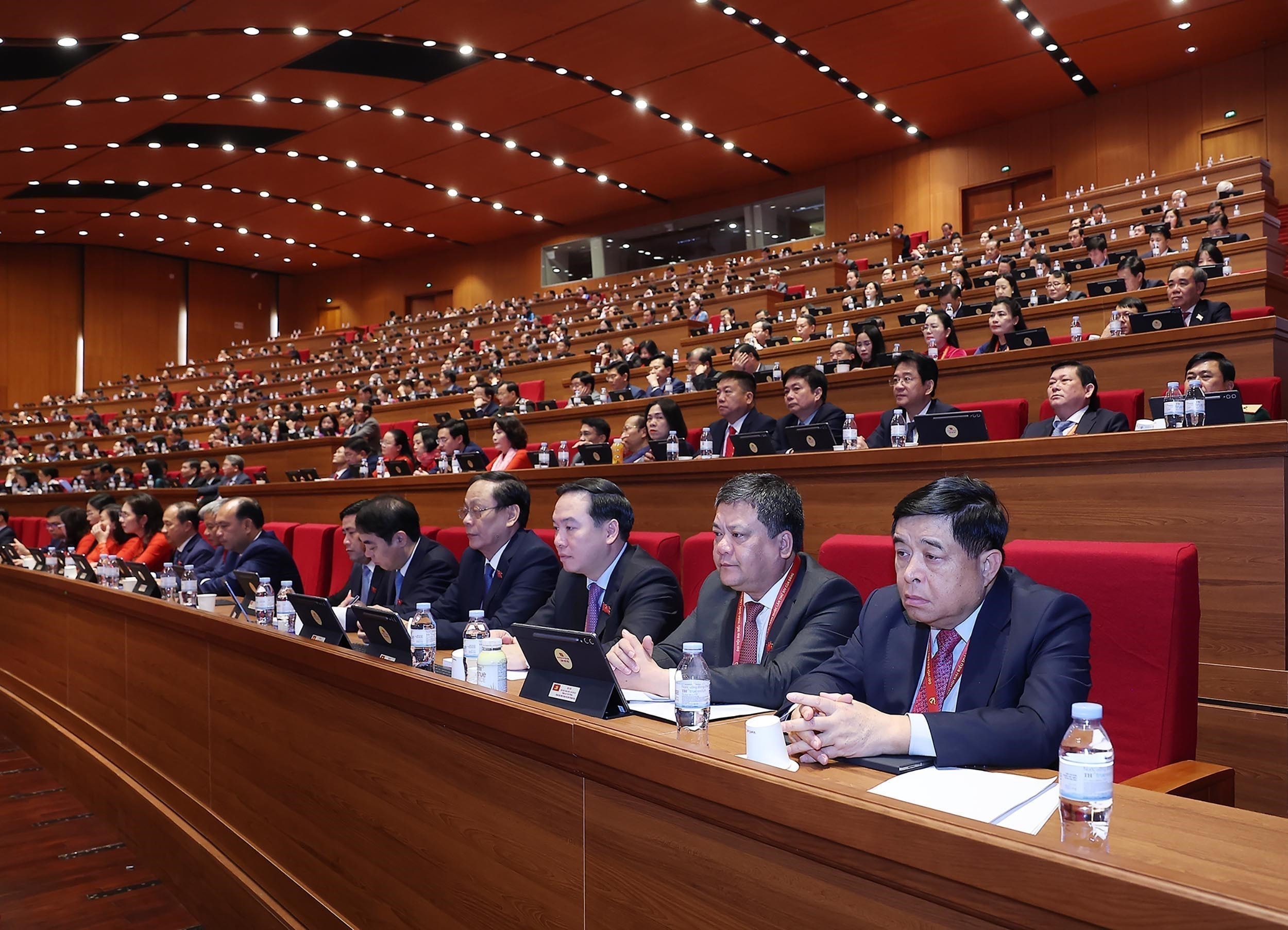 Các đại biểu tham dự ại hội sáng 21-1. Ảnh: ĐH