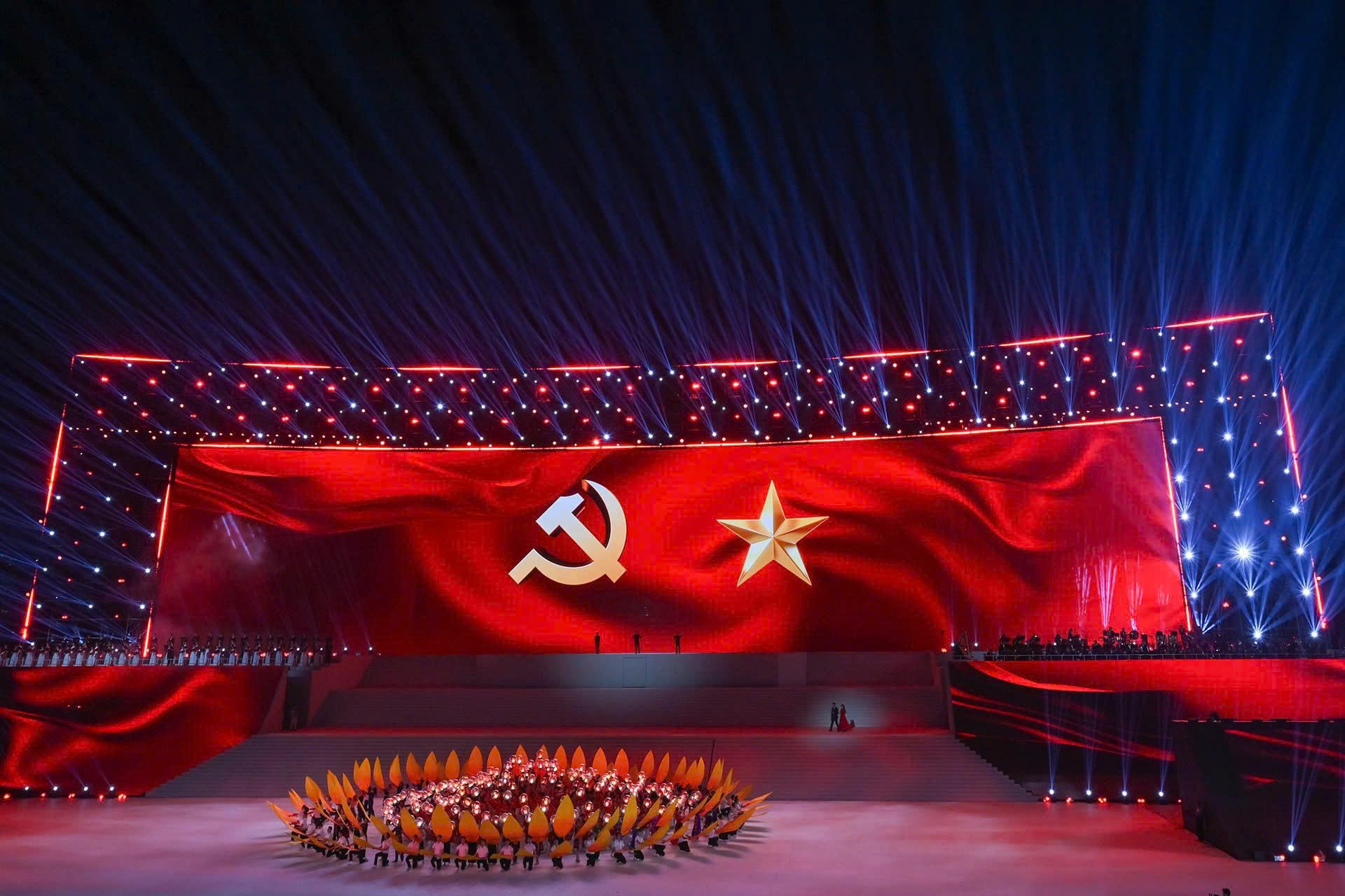 Chương trình xây dựng ý nghĩa, giàu nghệ thuật. Ảnh Viết Thành