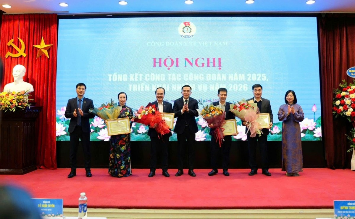 Công đoàn Y tế Việt Nam nâng cao hiệu quả hoạt động, hướng tới nhiệm vụ năm 2026