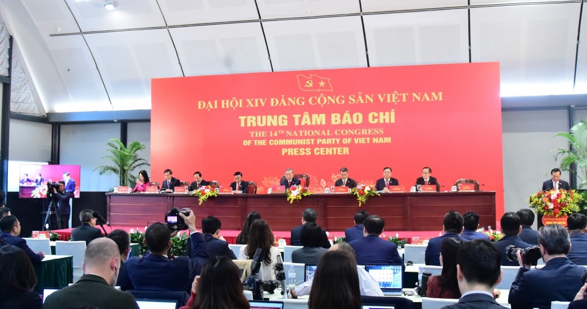 Tổng Bí thư Tô Lâm chủ trì họp báo quốc tế thông báo kết quả Đại hội XIV của Đảng