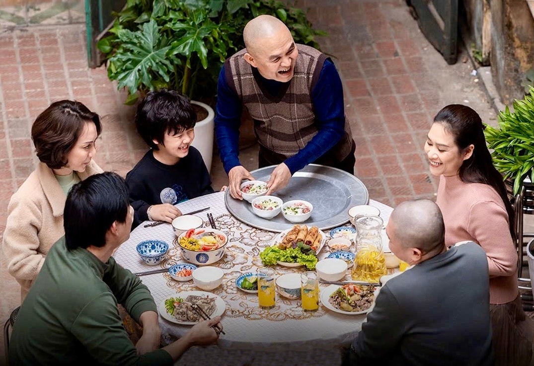 ミン・ベタ監督の映画「フォーの香り」のワンシーン。