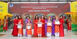 Vinh danh Trạng nguyên nhỏ tuổi trường Tiểu học Trung Tự