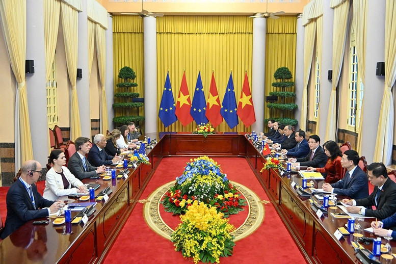 Việt Nam - EU nâng cấp quan hệ lên Đối tác Chiến lược toàn diện- Ảnh 2.