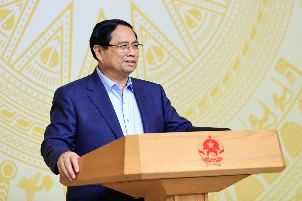 Thủ tướng Phạm Minh Chính, Chủ tịch Hội đồng Thi đua-Khen thưởng Trung ương, chủ trì phiên họp lần thứ 17 của Hội đồng nhiệm kỳ 2021-2026 - Ảnh: VGP/Nhật Bắc