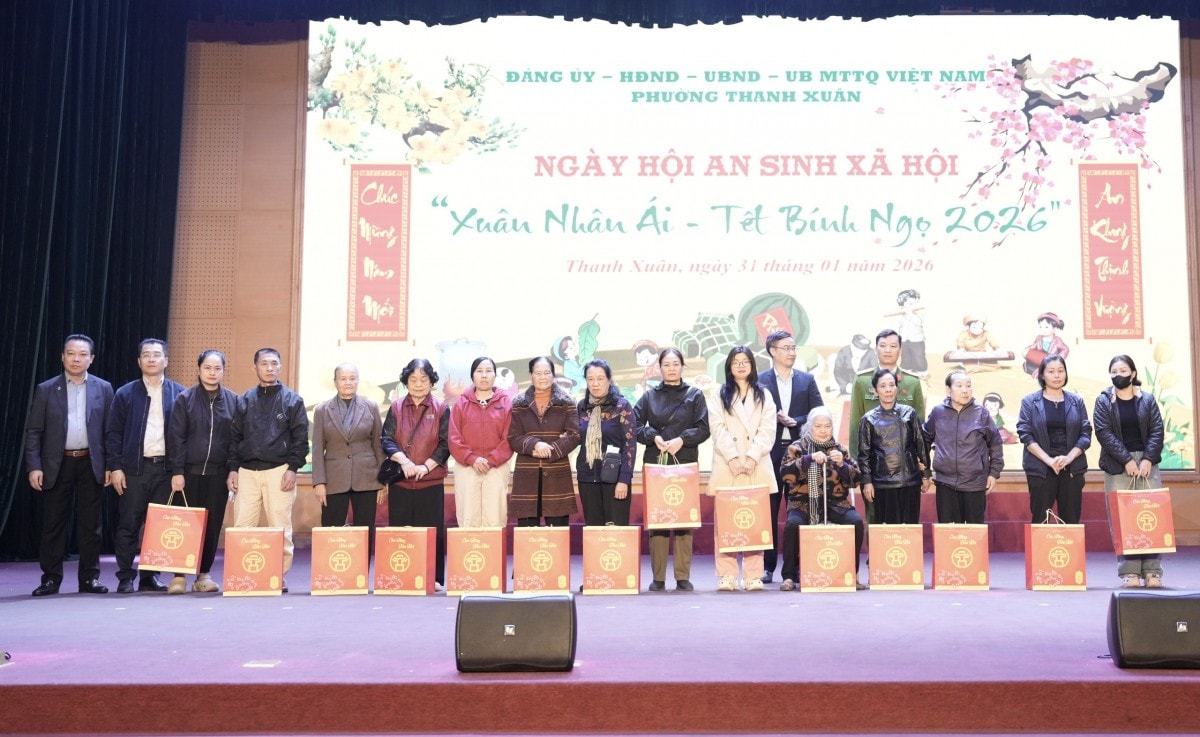 Phường Thanh Xuân: Sôi nổi Ngày hội An sinh xã hội “Xuân Nhân ái - Tết Bính Ngọ 2026”