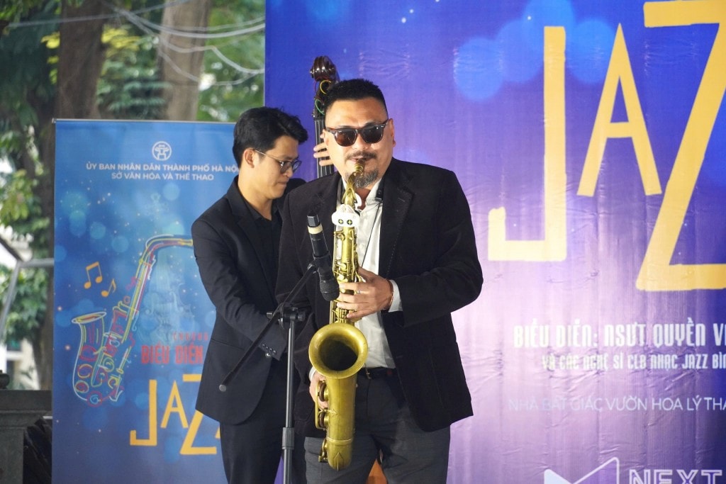 Dòng chảy Jazz lan tỏa cảm xúc xuân trong không gian cộng đồng