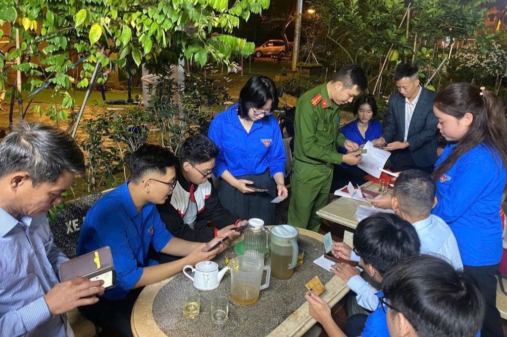 Trong các phong trào, hoạt động của phường Khánh Chi luôn tích cực tham gia 