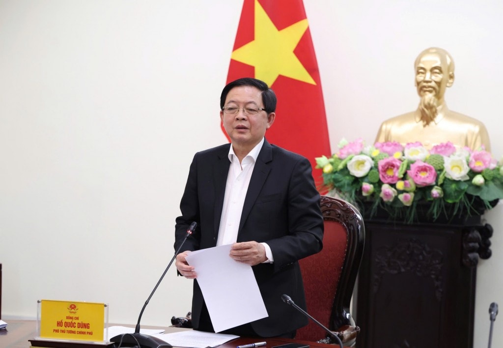 Phó Thủ tướng nhấn mạnh, thời gian tới là giai đoạn hết sức gấp rút, đòi hỏi Bộ Tư pháp phải tập trung cao độ nguồn lực, nhất là đối với các dự án luật còn lại, trong đó có nhiều chính sách mới - Ảnh: VGP/Gia Huy