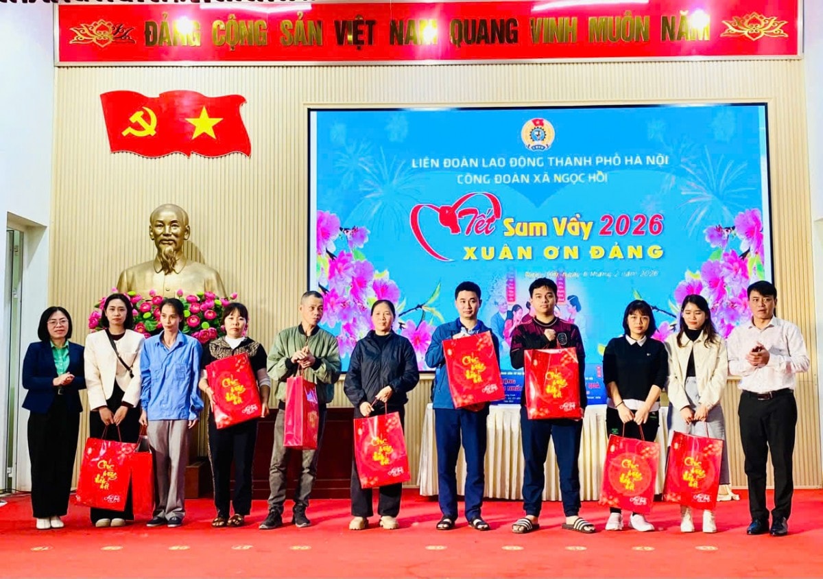 Xã Ngọc Hồi lan tỏa nghĩa tình từ chương trình “Tết Sum vầy - Xuân ơn Đảng” 2026