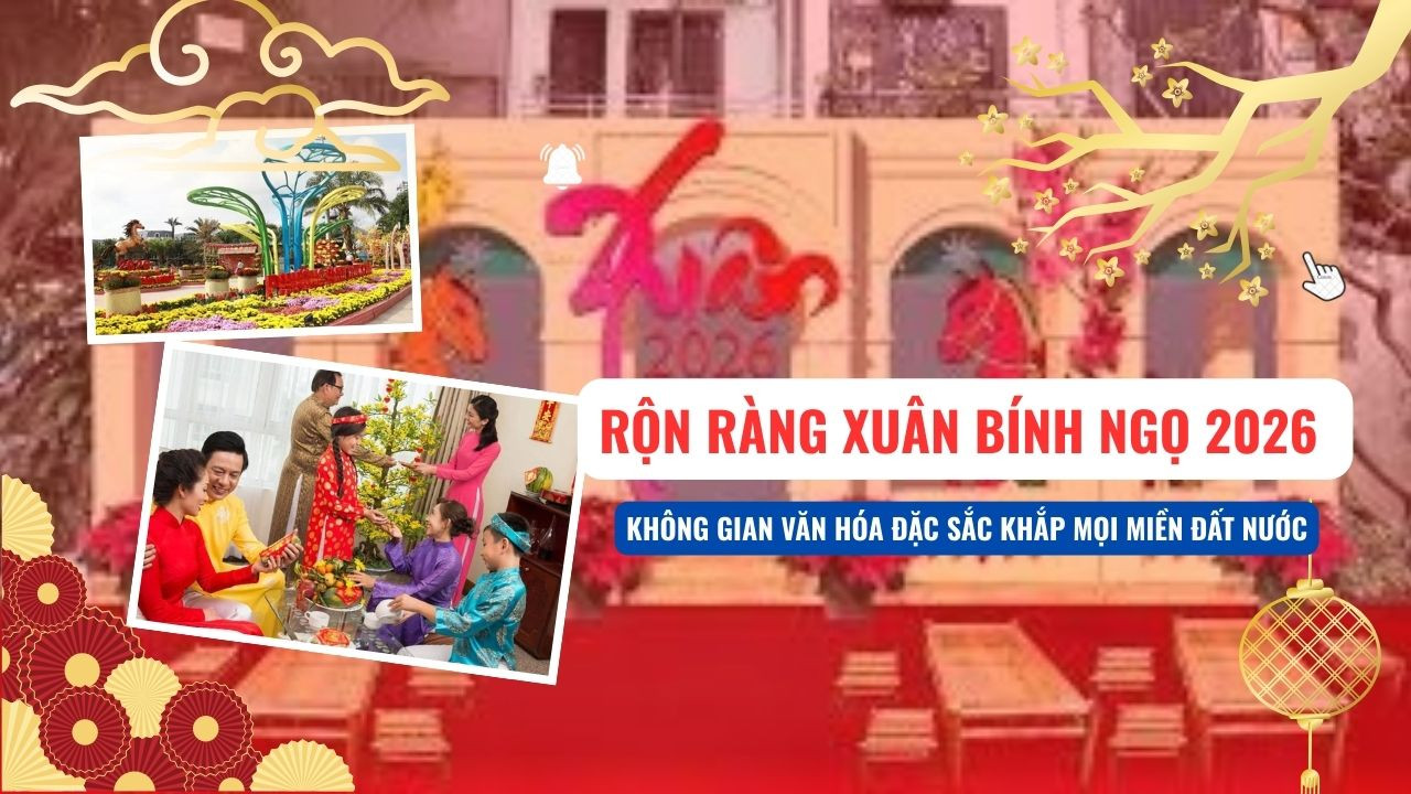 Không gian văn hóa đặc sắc khắp mọi miền đất nước