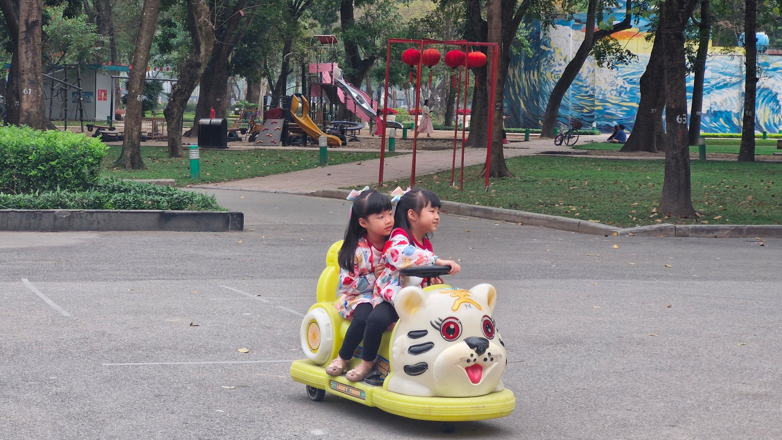 Những trò chơi các bé yêu thích.