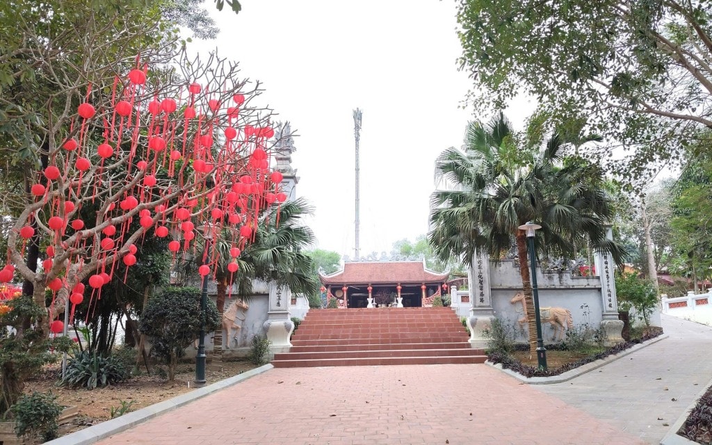 معبد مانگ سون در اوایل قرن هفدهم در زمینی زیبا در روستای سون دونگ ساخته شد. (عکس: کمیته مردمی کمون دوآی پونگ)