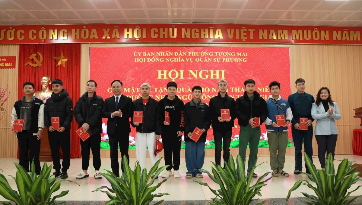 Gửi trọn niềm tin tới thanh niên lên đường nhập ngũ năm 2025