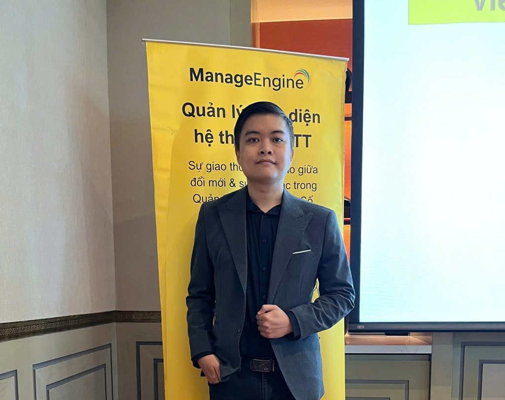 Ông Phạm Huân, Giám đốc Kỹ thuật Khu vực tại Việt Nam, ManageEngine