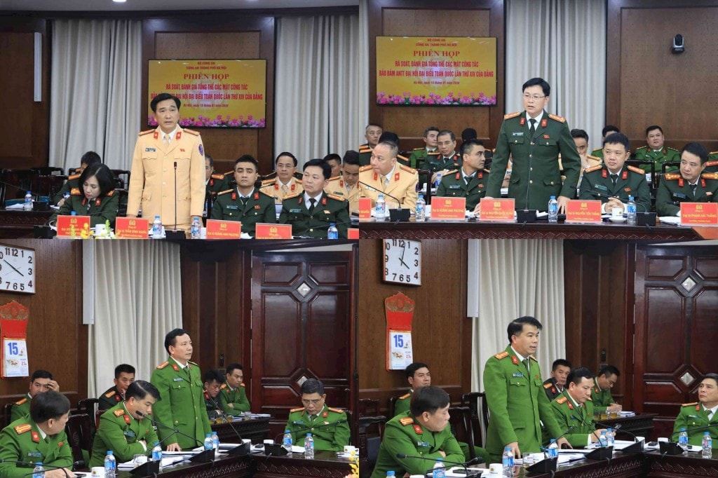 Hội nghị rà soát, đánh giá công tác bảo đảm an ninh, trật tự (ANTT) phục vụ cuộc bầu cử đại biểu Quốc hội khóa XVI và đại biểu HĐND các cấp nhiệm kỳ 2026-2031 trên địa bàn Thành phố.