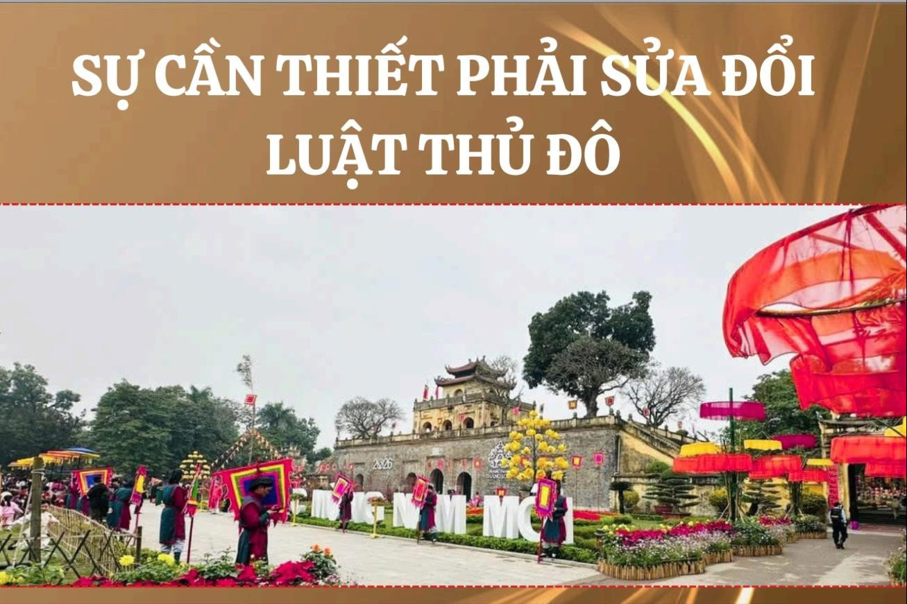 Sự cần thiết phải sửa đổi Luật Thủ đô